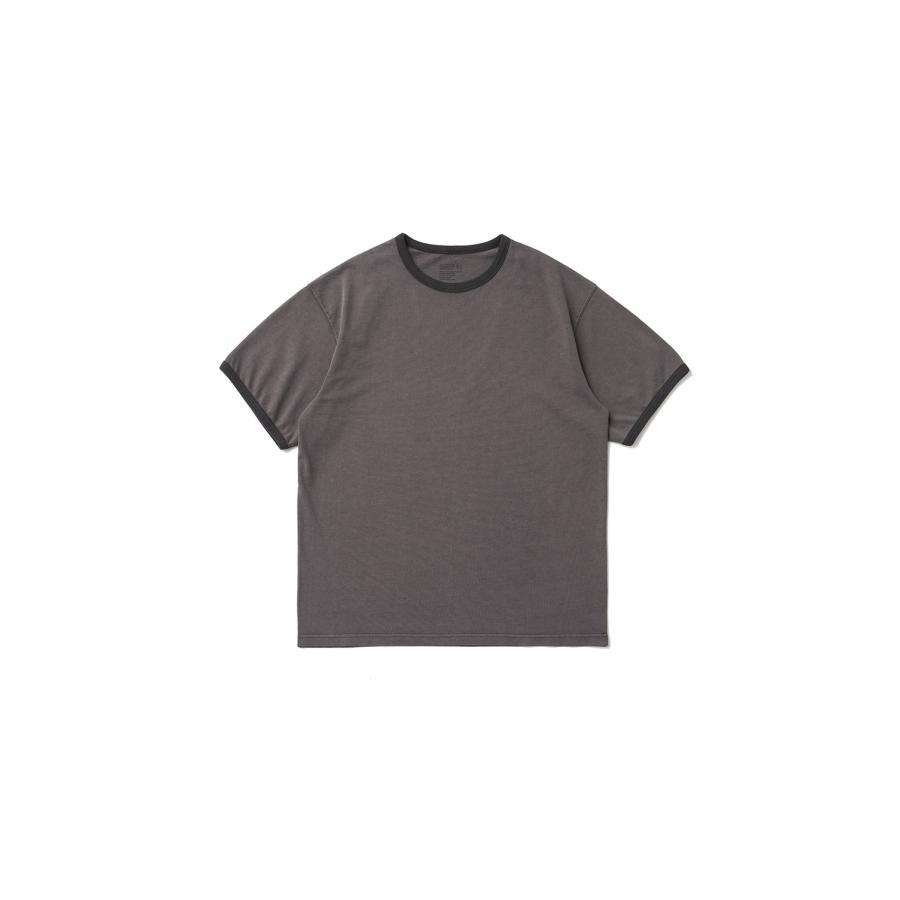 Homeboy Garment Ringer Tee / CHARCOAL BROWN (AOFSTS002) ANOTHER OFFICE(アナザー・オフィス) | 