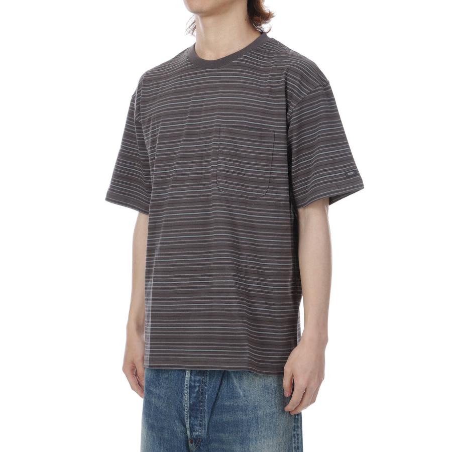 Ordinary Multi Stripe Pocket TEE / MILD BROWN (AOFSTS016) ANOTHER OFFICE(アナザー・オフィス) |  | 05