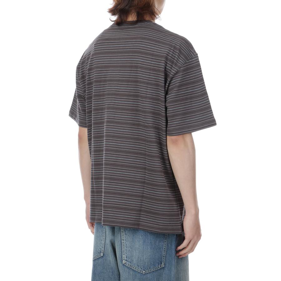 Ordinary Multi Stripe Pocket TEE / MILD BROWN (AOFSTS016) ANOTHER OFFICE(アナザー・オフィス) |  | 06