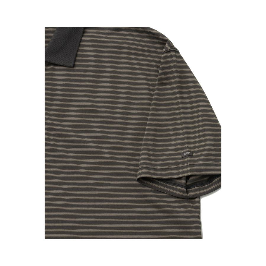 Brief Stripe Short Sleeve TEE / CHARCOAL (AOFSTS017) ANOTHER OFFICE(アナザー・オフィス) |  | 01