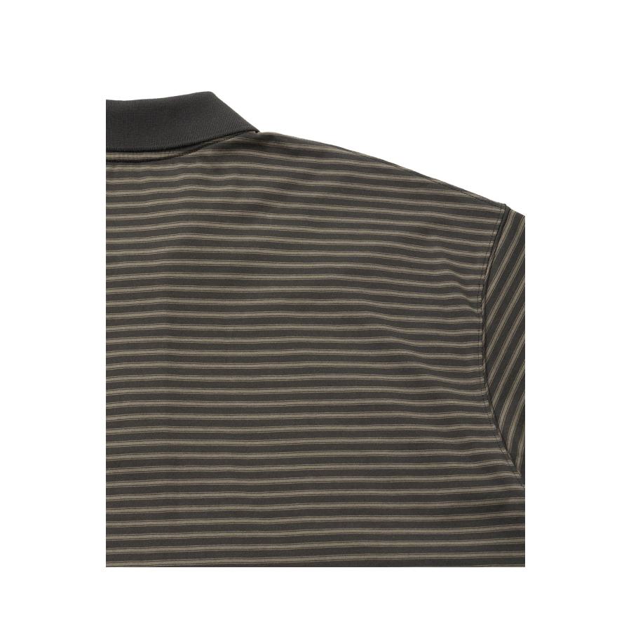Brief Stripe Short Sleeve TEE / CHARCOAL (AOFSTS017) ANOTHER OFFICE(アナザー・オフィス) |  | 02