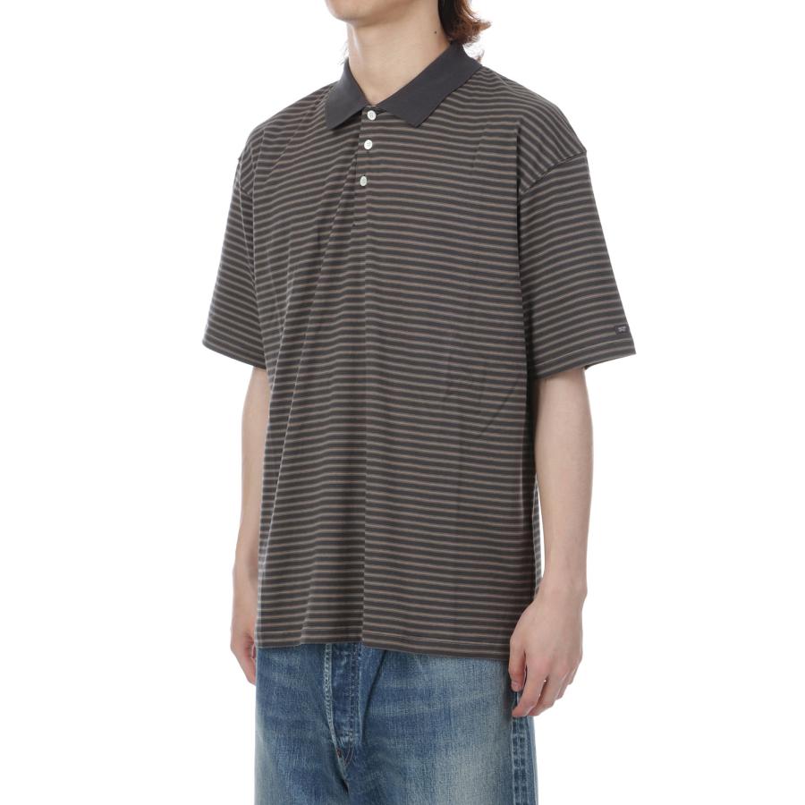 Brief Stripe Short Sleeve TEE / CHARCOAL (AOFSTS017) ANOTHER OFFICE(アナザー・オフィス) |  | 05