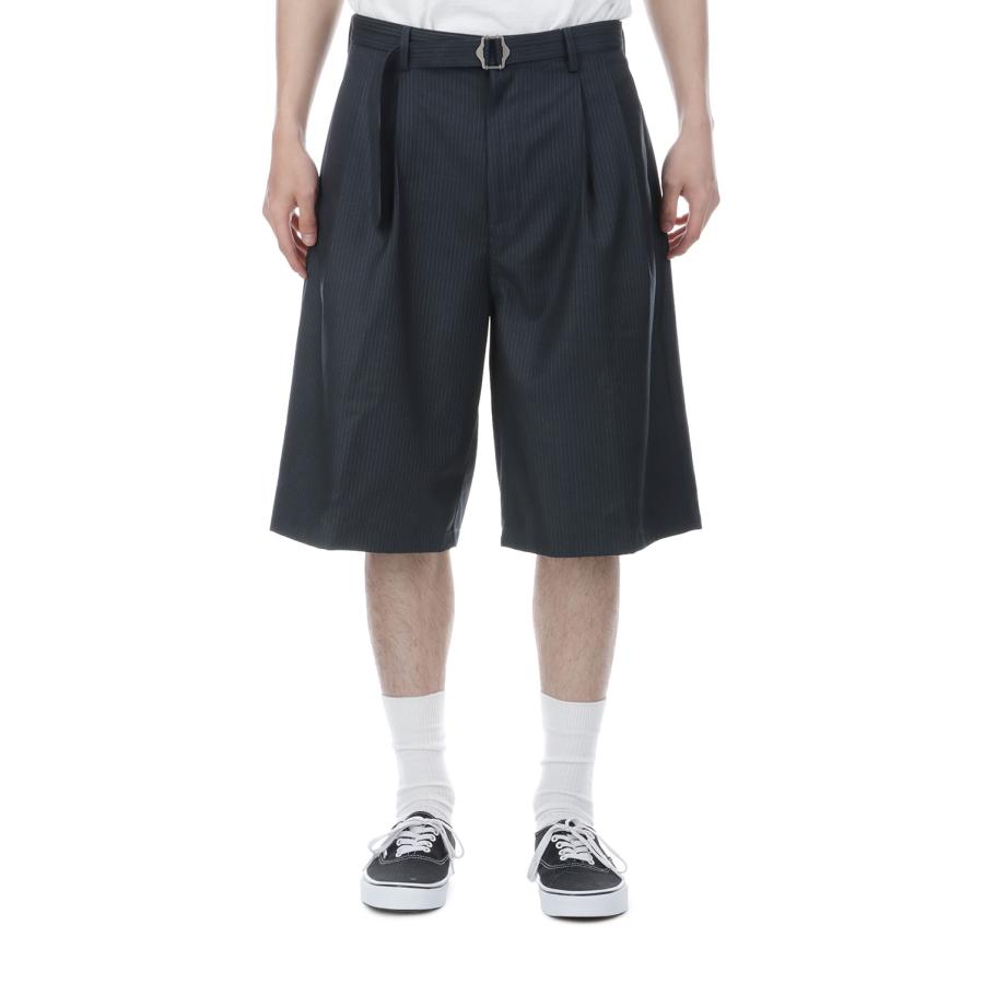 Hemingway Stripe Bermuda Pants / HEATHER CHARCOAL (AOGSPT013) ANOTHER OFFICE(アナザー・オフィス) |  | 04