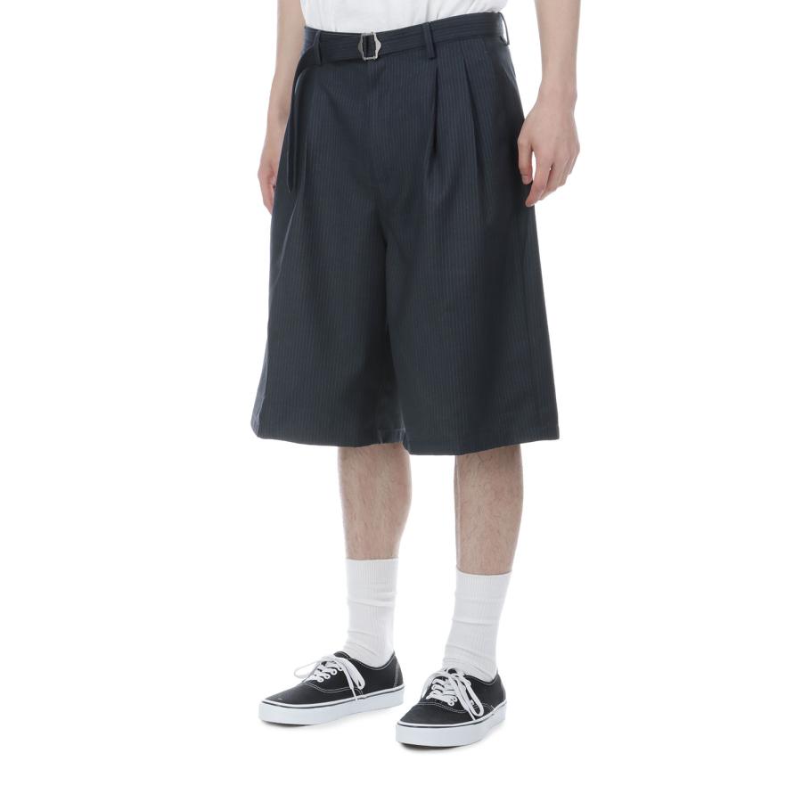 Hemingway Stripe Bermuda Pants / HEATHER CHARCOAL (AOGSPT013) ANOTHER OFFICE(アナザー・オフィス) |  | 05