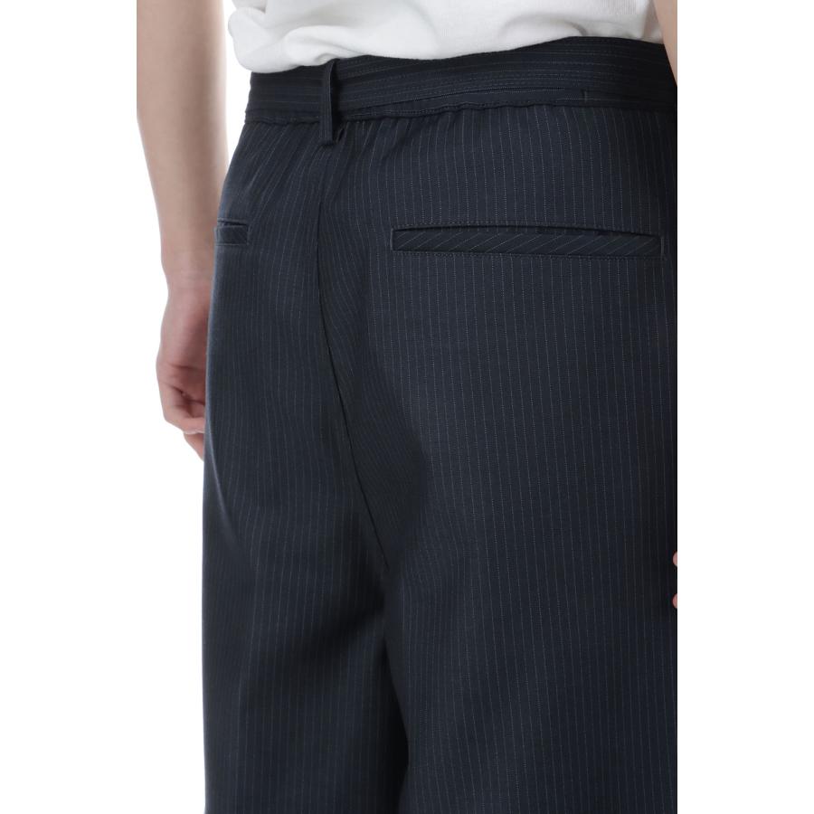 Hemingway Stripe Bermuda Pants / HEATHER CHARCOAL (AOGSPT013) ANOTHER OFFICE(アナザー・オフィス) |  | 07