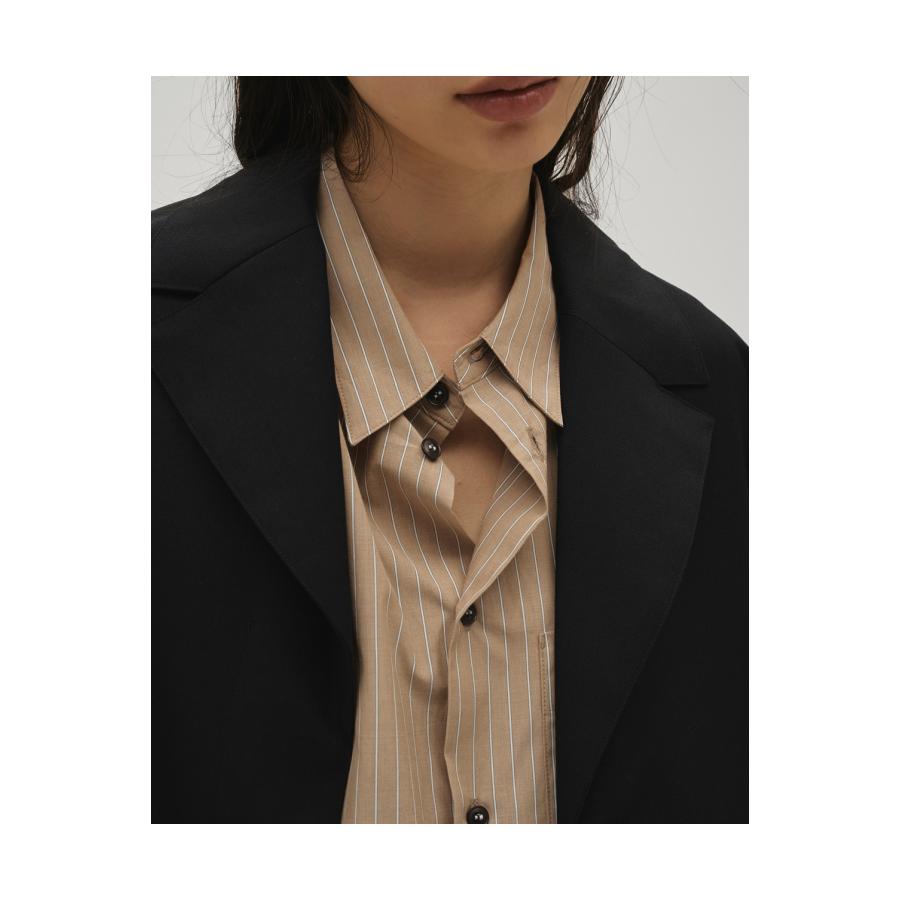 Wool100% Spring Coat -BLACK (12610003) Todayful(トゥデイフル) | TODAYFUL | 03