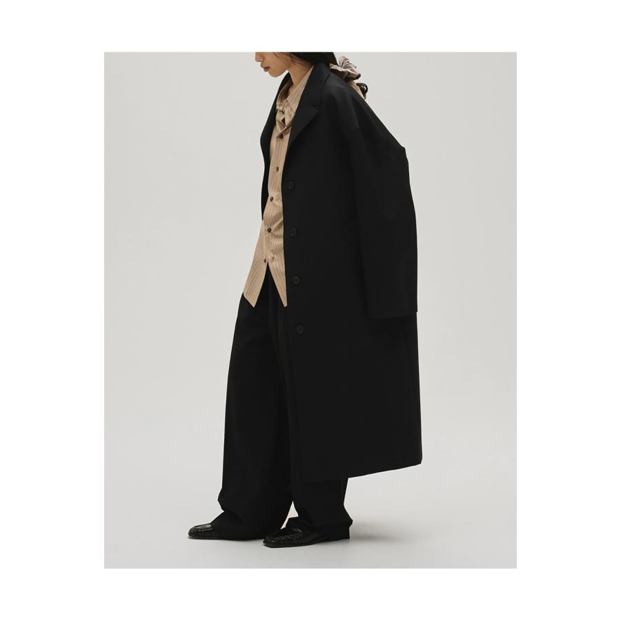 Wool100% Spring Coat -BLACK (12610003) Todayful(トゥデイフル) | TODAYFUL | 05