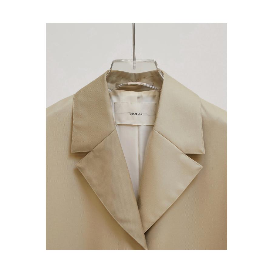 Wool100% Spring Coat -SAGE(12610003) Todayful(トゥデイフル) | TODAYFUL | 01