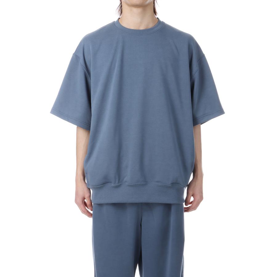 DAIWA PIER39（ダイワ ピア39） TECH SWEAT CREW S/S - SMOKE BLUE (BE