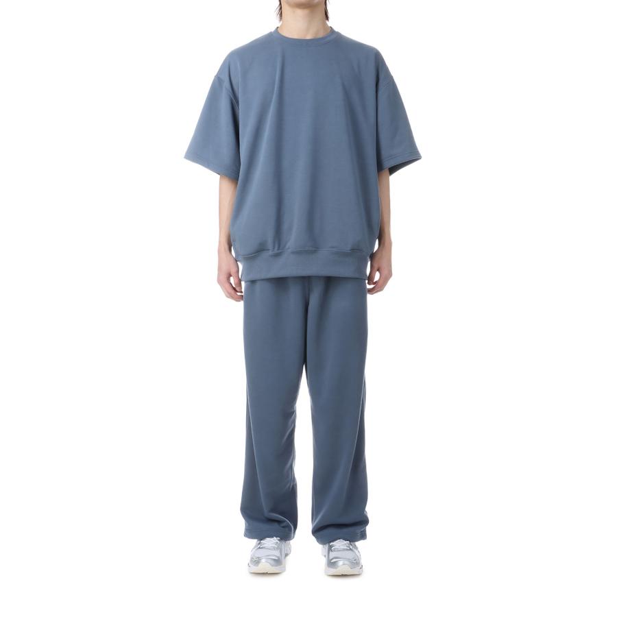 DAIWA PIER39（ダイワ ピア39） TECH SWEAT CREW S/S - SMOKE BLUE (BE