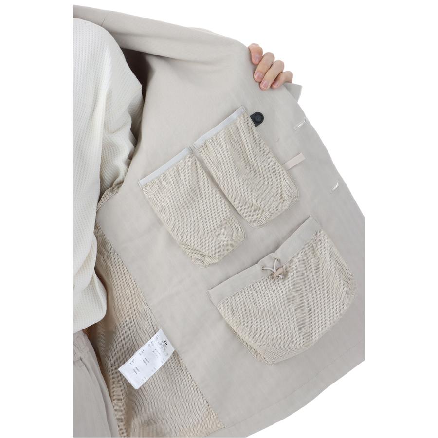 TECH LOOSE 2B JACKET HERRINGBONE - ECRU (BJ-51026) DAIWA PIER39(ダイワ ピア39) | DAIWA PIER39 | 05
