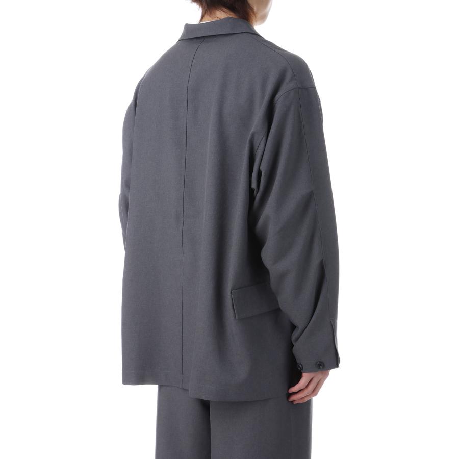 TECH DOUBLE-BREASTED JACKET - CHARCOAL (BJ-52026) DAIWA PIER39(ダイワ ピア39) | DAIWA PIER39 | 02