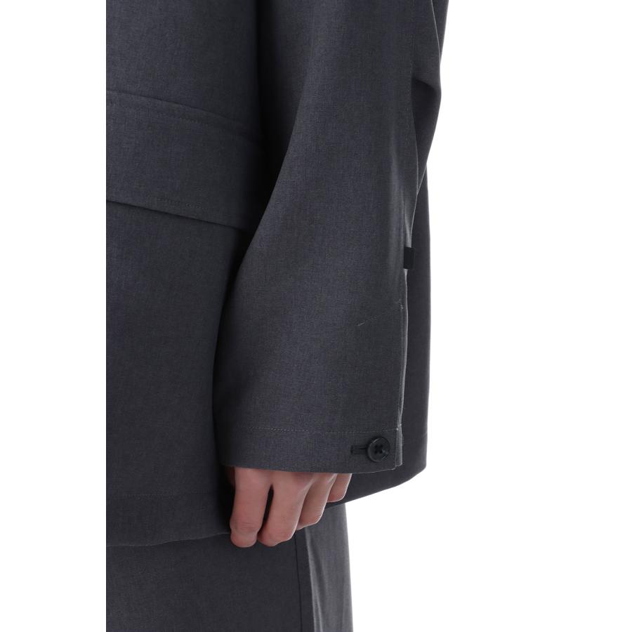 TECH DOUBLE-BREASTED JACKET - CHARCOAL (BJ-52026) DAIWA PIER39(ダイワ ピア39) | DAIWA PIER39 | 04