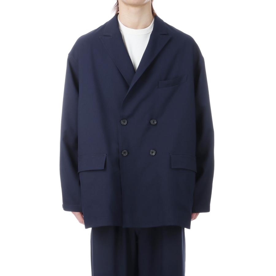 TECH DOUBLE-BREASTED JACKET - NAVY (BJ-52026) DAIWA PIER39(ダイワ ピア39) | DAIWA PIER39