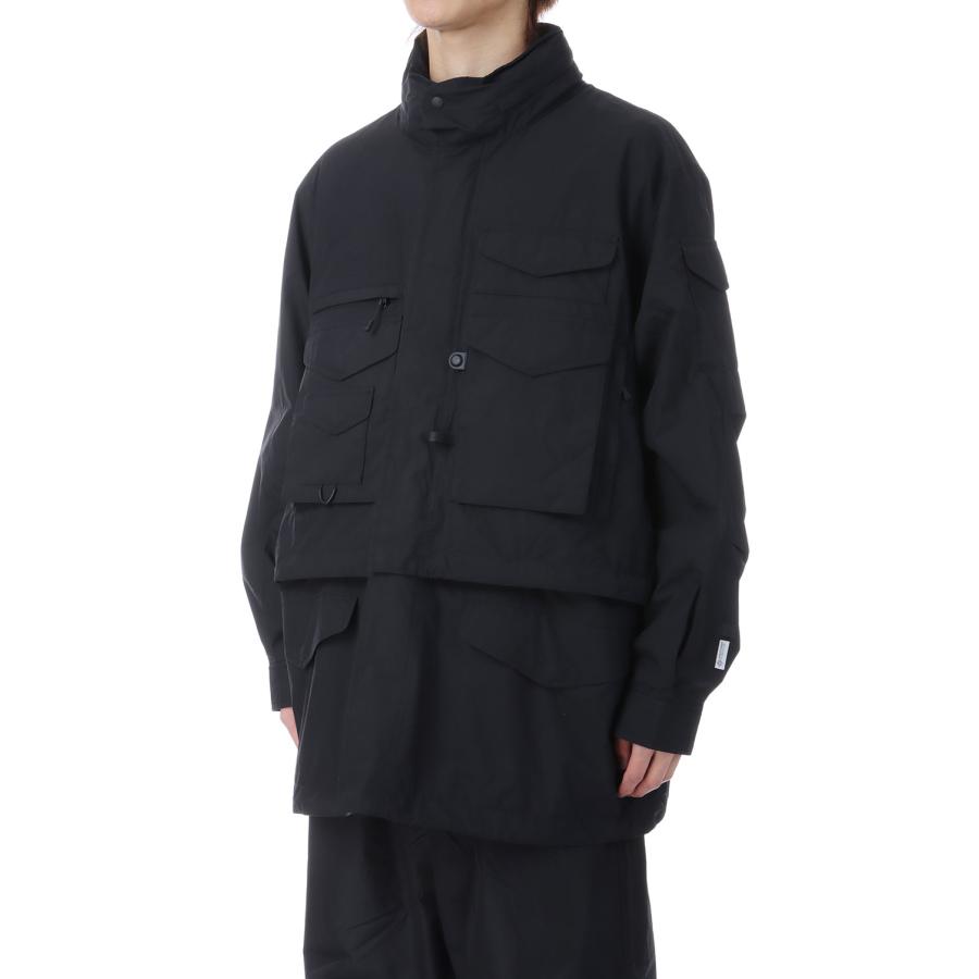 【P5倍】WINDSTOPPER(R) PERFECT MIL FIELD 2WAY JACKET - BLACK (BJ-12026) DAIWA PIER39(ダイワ ピア39)の画像