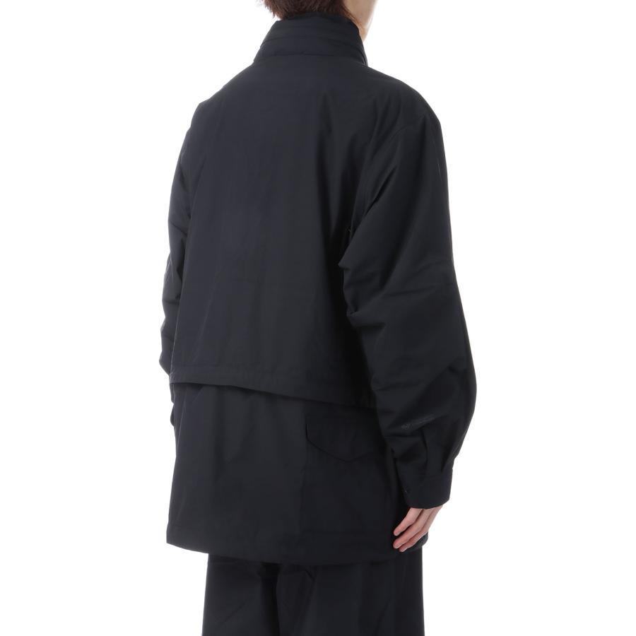 WINDSTOPPER(R) PERFECT MIL FIELD 2WAY JACKET - BLACK (BJ-12026) DAIWA PIER39(ダイワ ピア39) | DAIWA PIER39 | 02