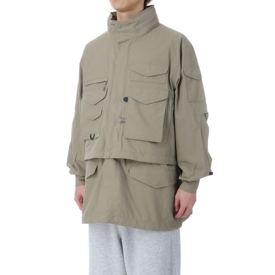 【P5倍】WINDSTOPPER(R) PERFECT MIL FIELD 2WAY JACKET - SAGE GRAY (BJ-12026) DAIWA PIER39(ダイワ ピア39)の画像