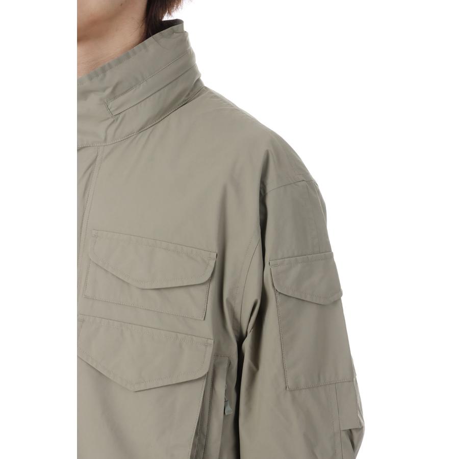 【P5倍】WINDSTOPPER(R) PERFECT MIL FIELD 2WAY JACKET - SAGE GRAY (BJ-12026) DAIWA PIER39(ダイワ ピア39)の画像