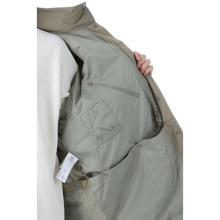 【P5倍】WINDSTOPPER(R) PERFECT MIL FIELD 2WAY JACKET - SAGE GRAY (BJ-12026) DAIWA PIER39(ダイワ ピア39)の画像