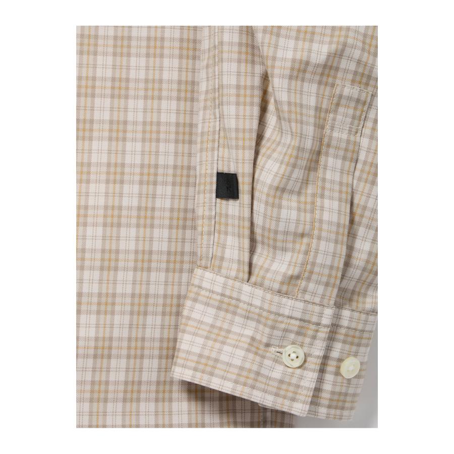 TECH BUTTON DOWN SHIRT L/S GREN PLAID - ECRU (BE-80026) DAIWA PIER39(ダイワ ピア39) | DAIWA PIER39 | 04