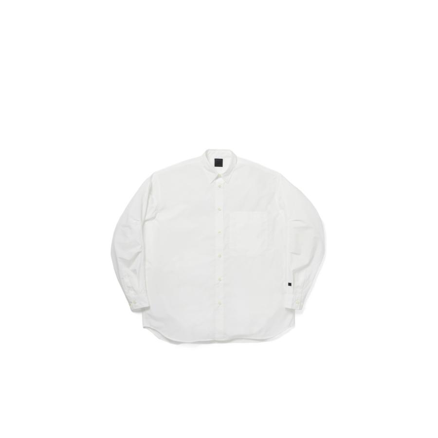 TECH REGULAR COLLAR SHIRT L/S SOLID - WHITE (BE-81026) DAIWA PIER39(ダイワ ピア39) | DAIWA PIER39
