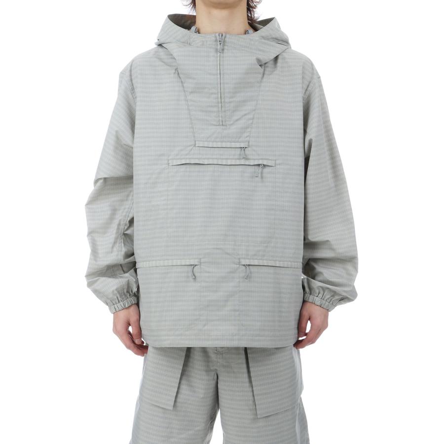 TECH ANORAK JACKET SUMMER PLAID - SMOKE BLUE (BJ-70026) DAIWA PIER39(ダイワ ピア39) | DAIWA PIER39 | 01