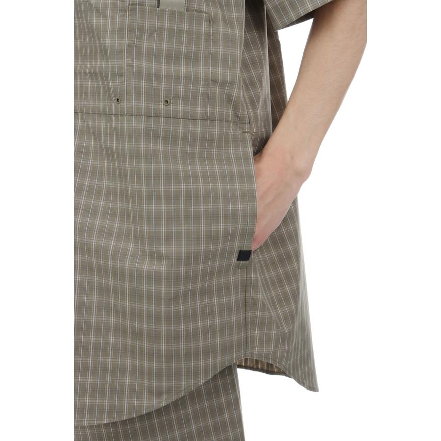 TECH FISHING SHIRT S/S SUMMER PLAID - SMOKE BLUE (BE-70026) DAIWA PIER39(ダイワ ピア39) | DAIWA PIER39 | 11