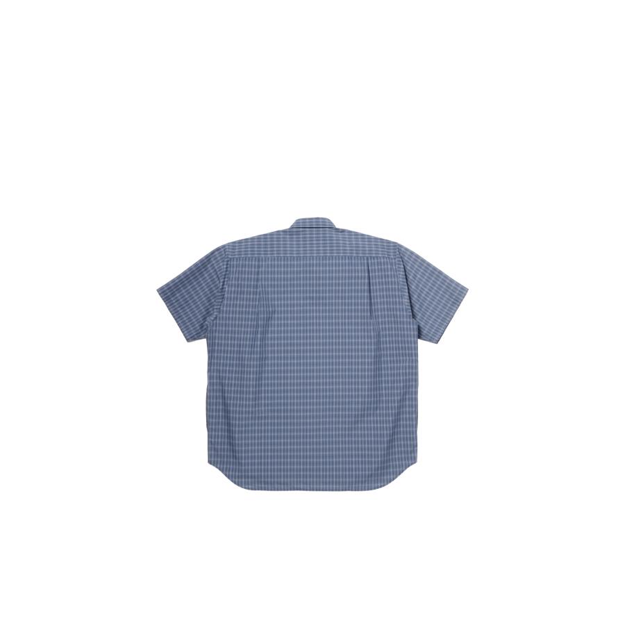 TECH FISHING SHIRT S/S SUMMER PLAID - SMOKE BLUE (BE-70026) DAIWA PIER39(ダイワ ピア39) | DAIWA PIER39 | 01
