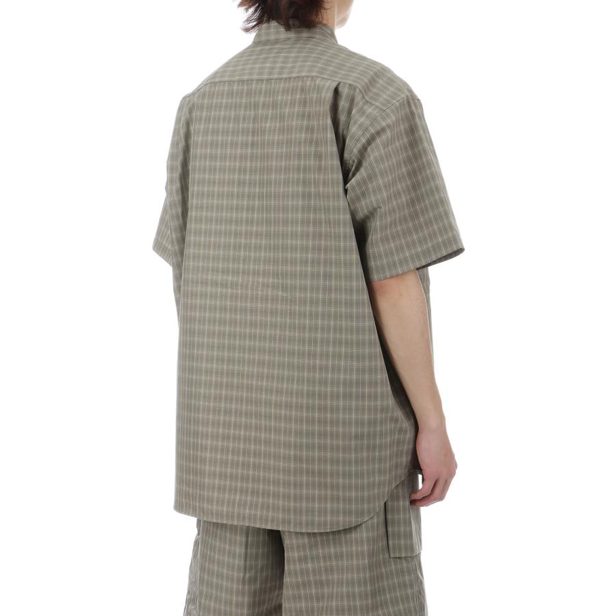 TECH FISHING SHIRT S/S SUMMER PLAID - SMOKE BLUE (BE-70026) DAIWA PIER39(ダイワ ピア39) | DAIWA PIER39 | 09