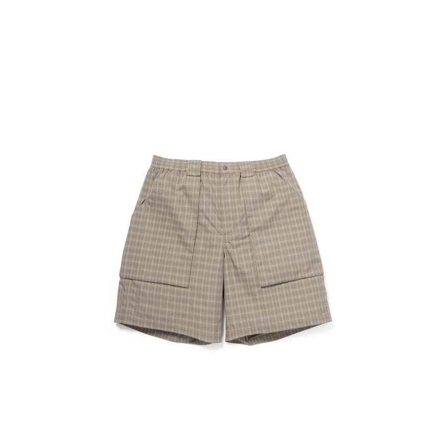 TECH 3D POCKET CARGO SHORTS SUMMER PLAID - SAGE GRAY (BP-70026) DAIWA PIER39(ダイワ ピア39) | DAIWA PIER39