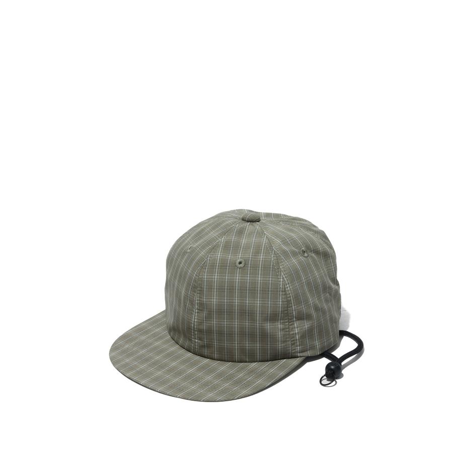 TECH 6PANEL CAP SUMMER PLAID - SAGE GRAY (BC-70026) DAIWA PIER39(ダイワ ピア39) | DAIWA PIER39