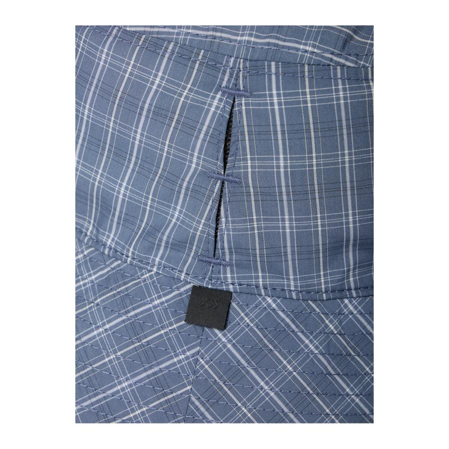 TECH VENTILATION HAT SUMMER PLAID - SMOKE BLUE (BC-52026) DAIWA PIER39(ダイワ ピア39) | DAIWA PIER39 | 06