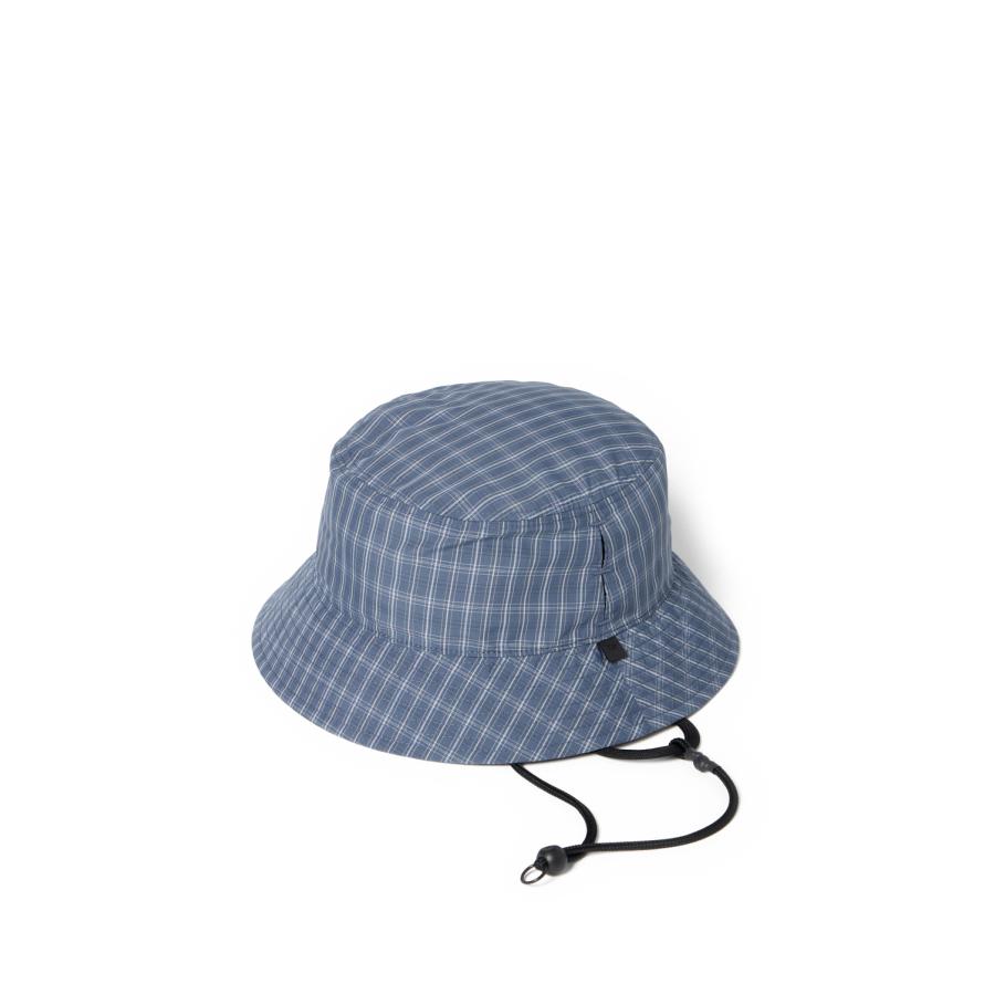TECH VENTILATION HAT SUMMER PLAID - SMOKE BLUE (BC-52026) DAIWA PIER39(ダイワ ピア39) | DAIWA PIER39 | 07