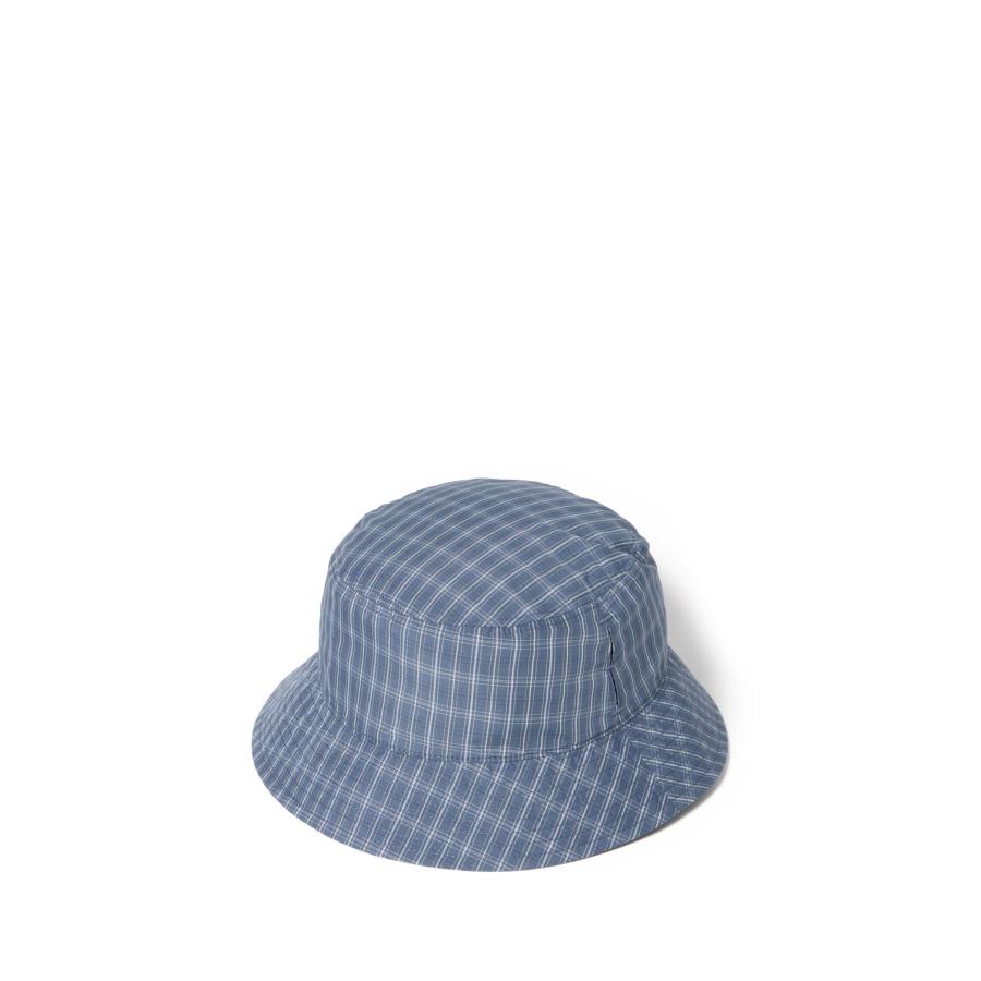 TECH VENTILATION HAT SUMMER PLAID - SMOKE BLUE (BC-52026) DAIWA PIER39(ダイワ ピア39) | DAIWA PIER39 | 08