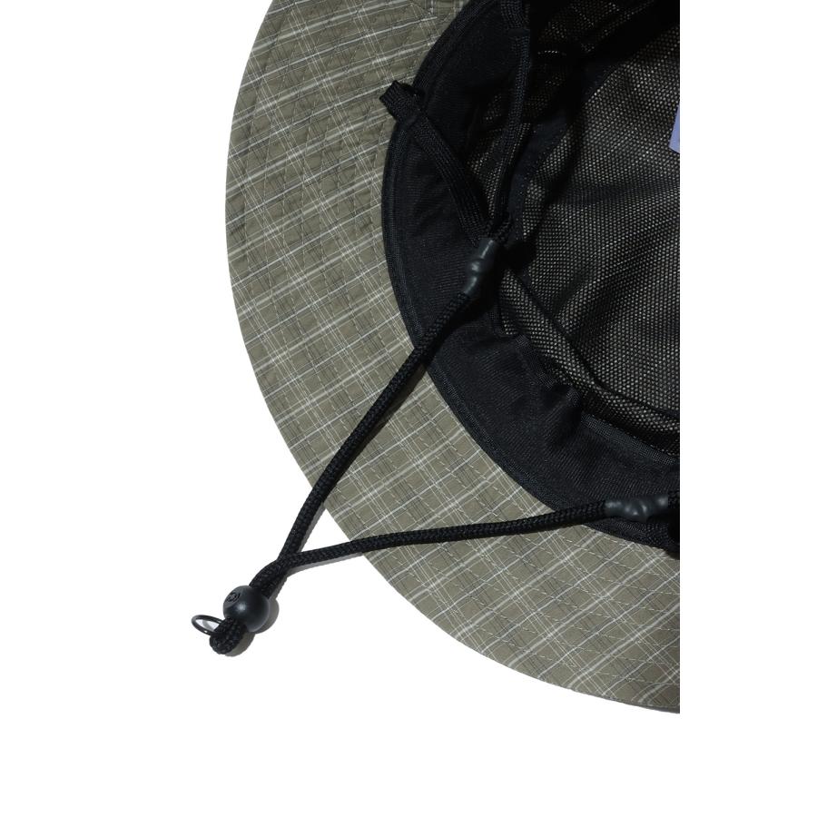 TECH VENTILATION HAT SUMMER PLAID - SAGE GRAY (BC-52026) DAIWA PIER39(ダイワ ピア39) | DAIWA PIER39 | 05