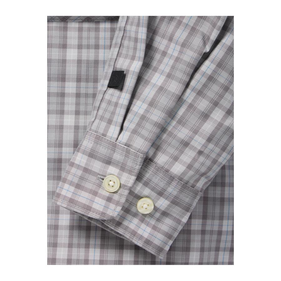 TECH SPORTS OPEN COLLAR SHIRT L/S GREN PLAID - LT.GRAY (BE-82026) DAIWA PIER39(ダイワ ピア39) | DAIWA PIER39 | 06
