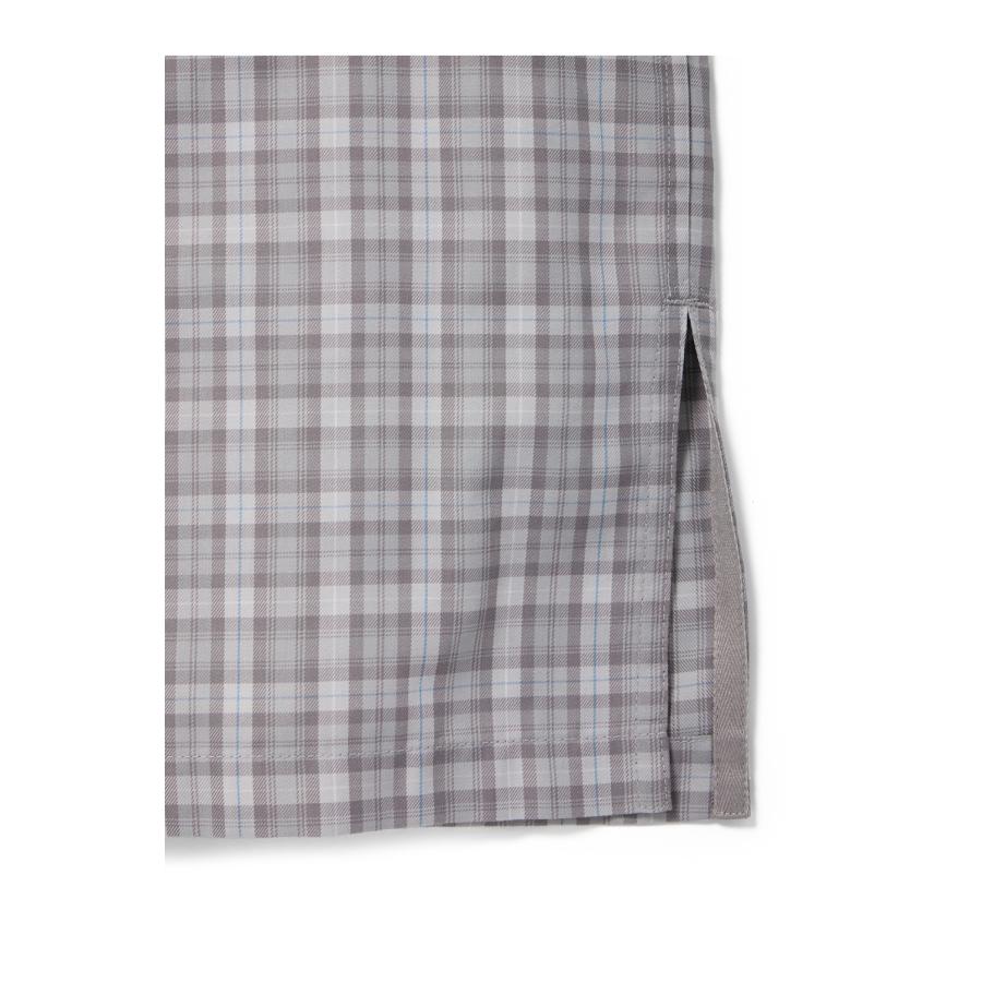 TECH SPORTS OPEN COLLAR SHIRT L/S GREN PLAID - LT.GRAY (BE-82026) DAIWA PIER39(ダイワ ピア39) | DAIWA PIER39 | 07