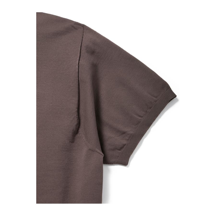 DAIWA PIER39（ダイワ ピア39） TECH KNIT POLO S/S - BROWN GRAY (BE
