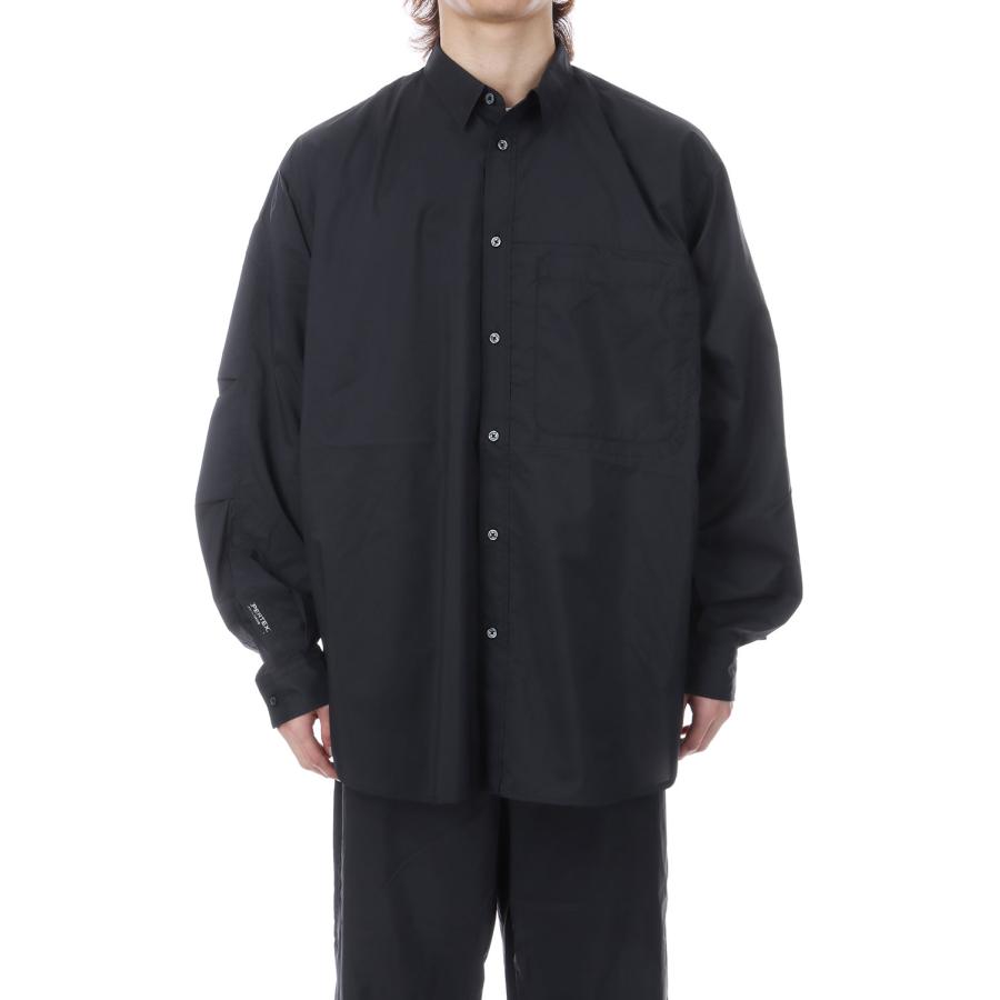 TECH PERTEX(R) TRAVEL SHIRT - BLACK (BE-64026) DAIWA PIER39(ダイワ ピア39) | DAIWA PIER39 | 01