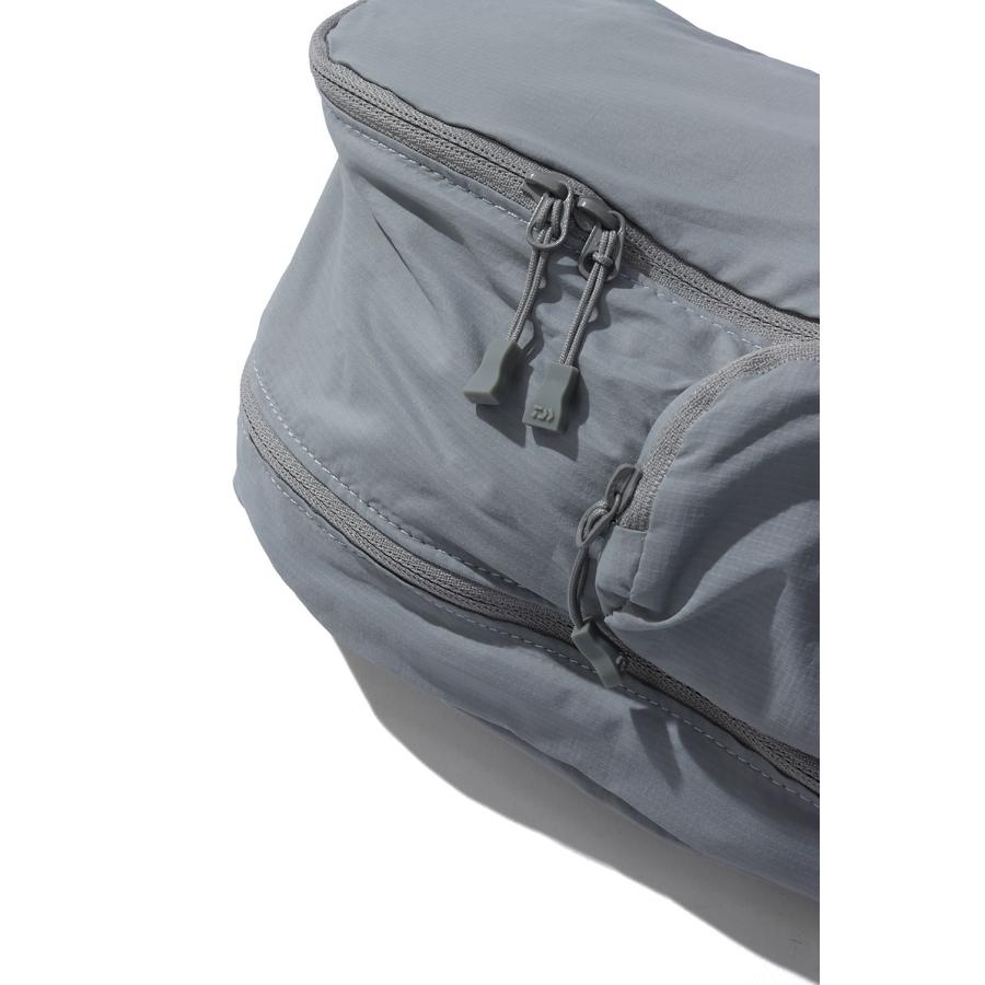 TECH PERTEX(R) TRAVEL EXPAND FANNY BAG - LT.GRAY (BB-34026) DAIWA PIER39(ダイワ ピア39) | DAIWA PIER39 | 03