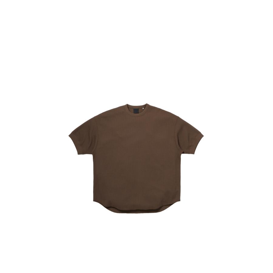 TECH THERMAL CREW S/S - BROWN GRAY (BE-33026) DAIWA PIER39(ダイワ ピア39) | DAIWA PIER39