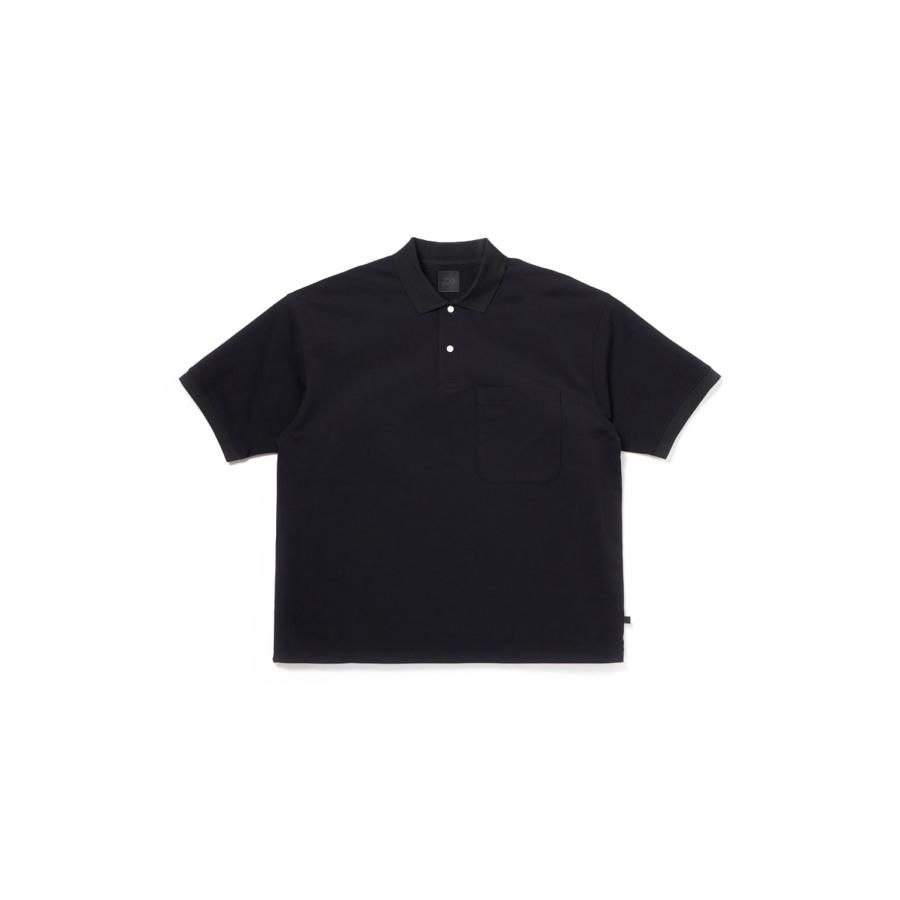 TECH POLO SHIRT S/S - BLACK (BE-37026) DAIWA PIER39(ダイワ ピア39) | DAIWA PIER39