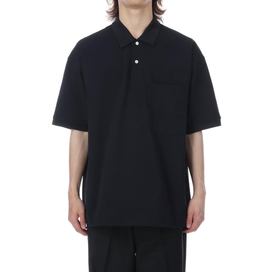 TECH POLO SHIRT S/S - BLACK (BE-37026) DAIWA PIER39(ダイワ ピア39) | DAIWA PIER39 | 01