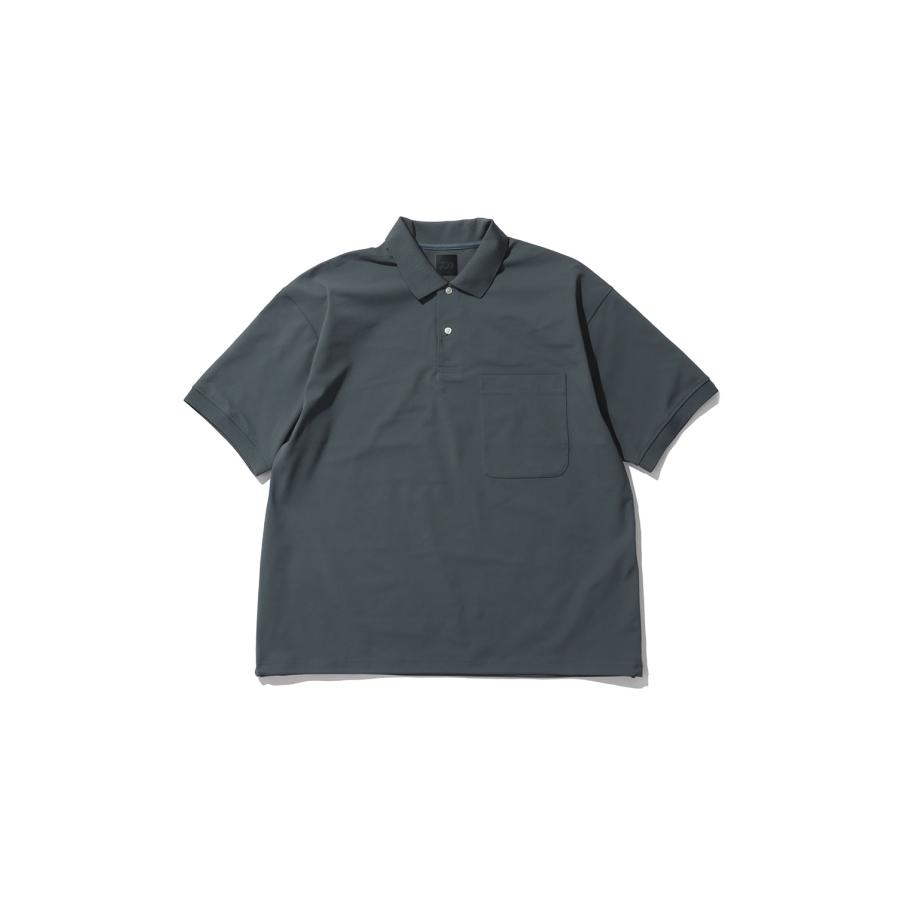 TECH POLO SHIRT S/S - CHARCOAL (BE-37026) DAIWA PIER39(ダイワ ピア39) | DAIWA PIER39