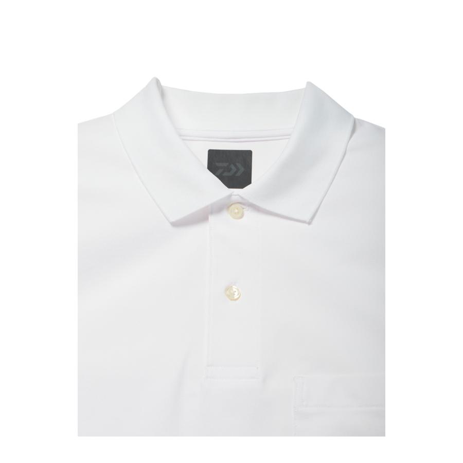 TECH POLO SHIRT S/S - WHITE (BE-37026) DAIWA PIER39(ダイワ ピア39) | DAIWA PIER39 | 02