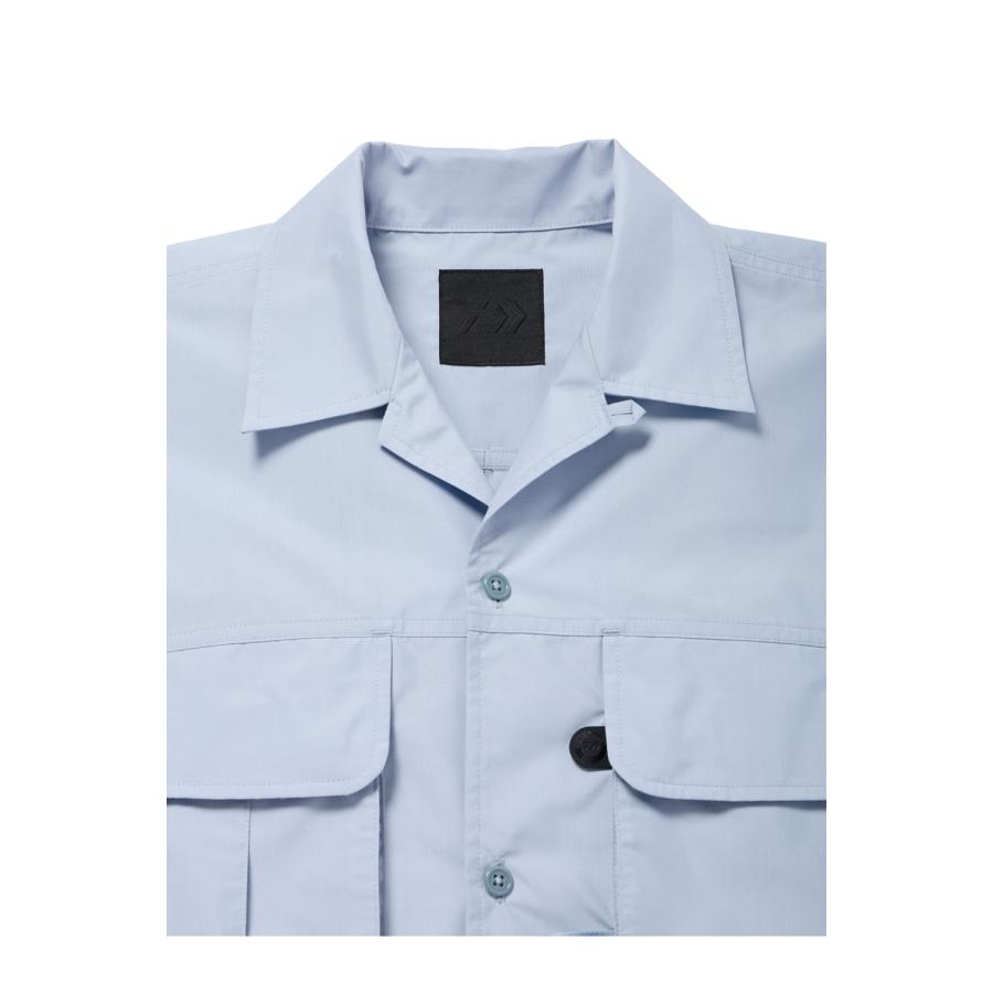 TECH MULTI TOOL POCKET SHIRT S/S SOLID - ICEBLUE (BE-86026) DAIWA PIER39(ダイワ ピア39) | DAIWA PIER39 | 02