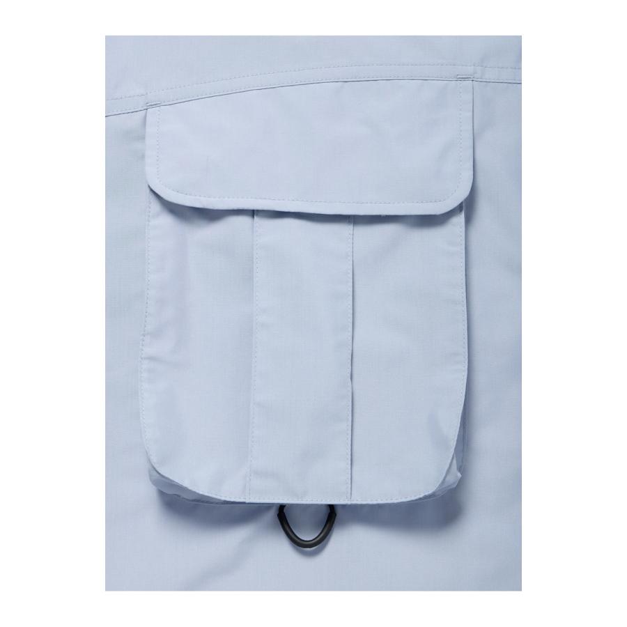 TECH MULTI TOOL POCKET SHIRT S/S SOLID - ICEBLUE (BE-86026) DAIWA PIER39(ダイワ ピア39) | DAIWA PIER39 | 04