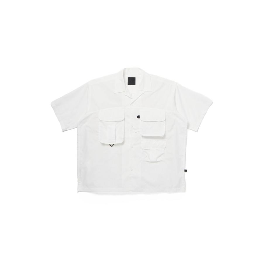 TECH MULTI TOOL POCKET SHIRT S/S SOLID - WHITE (BE-86026) DAIWA PIER39(ダイワ ピア39) | DAIWA PIER39