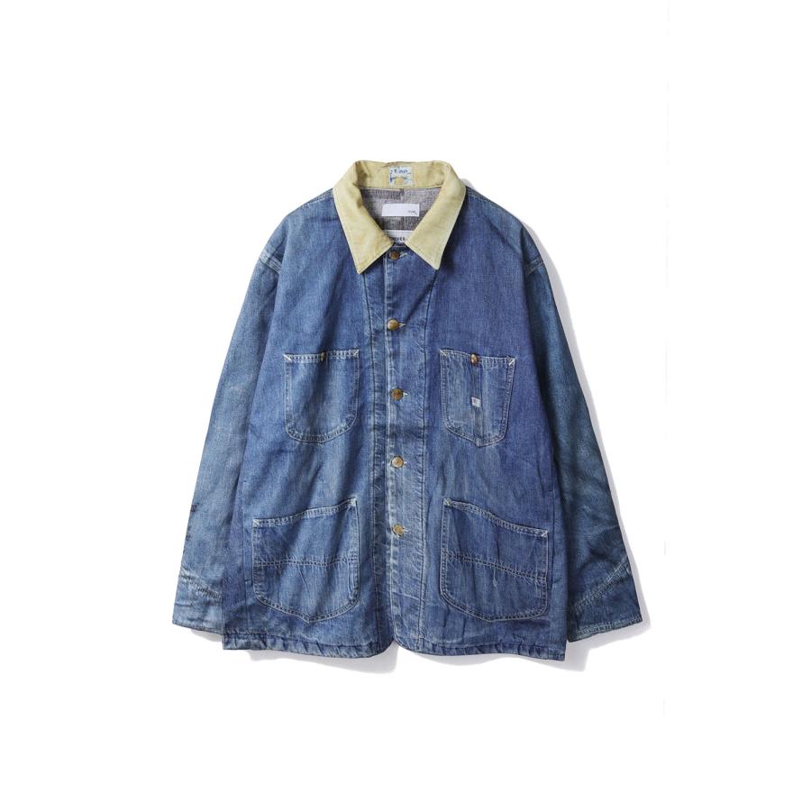 Trompe l'oeil Denim Coveralls - Blue (26-1105) TOLQ(トルク) | 