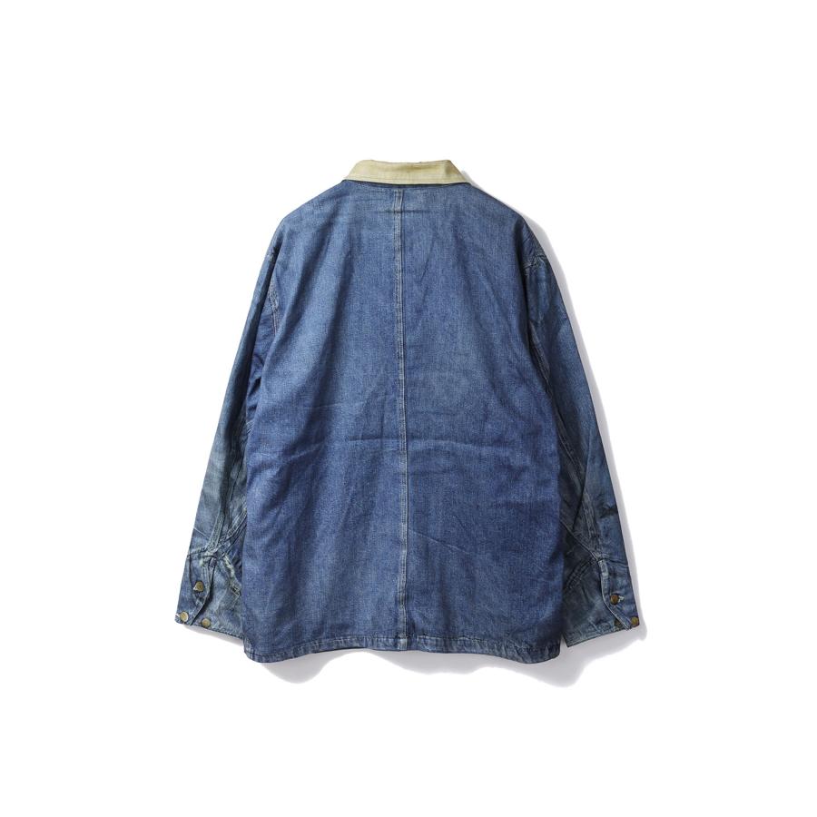 Trompe l'oeil Denim Coveralls - Blue (26-1105) TOLQ(トルク) |  | 01